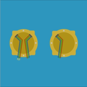 Passez le câble électrique entre les deux prises