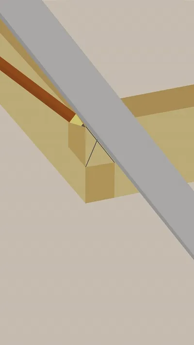 Fabriquer un angle droit solide avec des lambourdes en bois