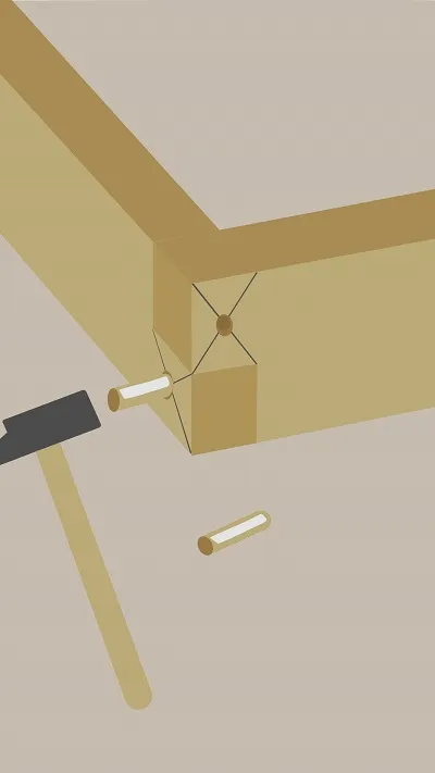 Comment faire un angle droit avec des tasseaux ?