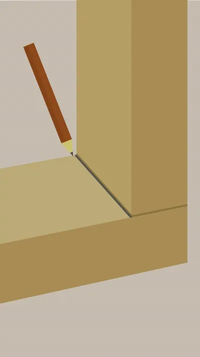 Fabriquer un angle droit solide avec des tasseaux bois