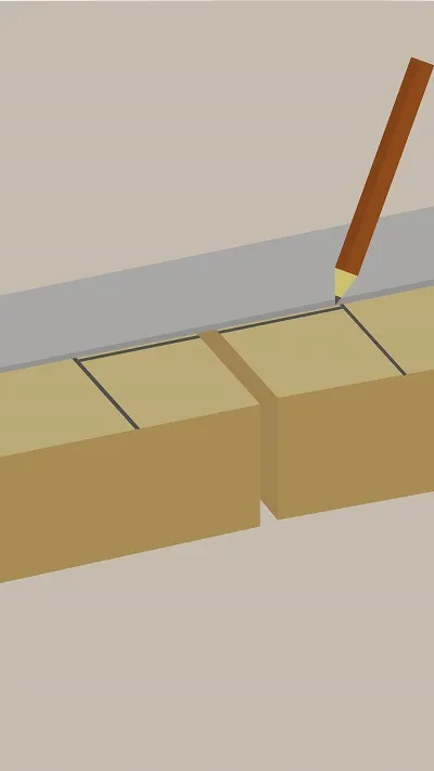 Réaliser un encadrement en bois avec un angle à enture mi-bois