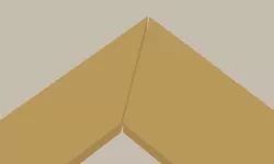 Astuce vidéo : assembler 2 éléments de largeurs différentes pour former un angle de cadre